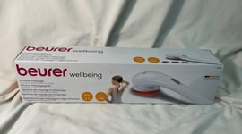 BEURER Infrared Heat Massager Soothing Vibration 3 Attachments MG 21