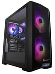 PCSpecialist Pro PC Gamer - Intel® Core™ i5-14400F 4,70 GHz 10-Core, 16 Go RAM, GEFORCE RTX 4060 Ti 8 Go, 1 to M.2 SSD, Windows 11 Home