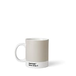 PANTONE Mug, coffee / tea cup, fine china (ceramic), 375 ml, Warm gray