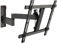 Wall 3245 Support Mural Tv Orientable Pour Écrans 32-55 Pouces (81-140 Cm)-Orientable Jusqu'À 180º-Inclinable Jusqu'À 20º-Poids Max. 20 Kg Et Jusqu'À Vesa 400X400-Noir