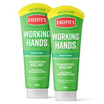O’Keeffe’s Working Hands Value Tube, 190ml (2 Pack) – Hand Cream for Extremely Dry, Cracked Hands | Non-Greasy, Unscented & Instantly Boosts Moisture Levels