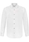 Stockerpoint Men's Shirt Peter, White-Green, XL