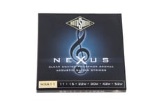 Rotosound NXA Nexus coated jeu de guitare acoustique Light 11-52 NXA11