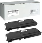 2 Noir Compatible Cartouche De Toner Pour Xerox Versalink C400 C400V C400N C400Dn C405 C405V C405N C405Dn Imprimante Haut Rendement 10500 Pages 106R03528 Pour Noir[DYJ071992]