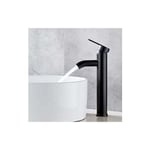 Mitigeur de lavaboRobinet de salle de bain, robinet de lavabo noir, robinet de haute qualité, robinet de salle de bain, résistant à l'usure, adapté