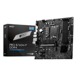 MSI PRO B760M-P DDR4 Intel Micro ATX Motherboard - LGA 1700