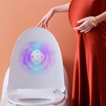 Lampe de DéSinfection Automatique de StéRilisation à L'Ozone de Toilette de DéSinfectant UV de LumièRe Ultraviolette pour la Toilette de MéNage