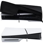 PS5 Slim dammskydd Anti Scratch skyddande fodral för PS5 Slim spelkonsol - Svart