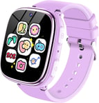 Montre Connectée Enfant - Montre Intelligente Pour Enfants Avec Appel Sos Jeux Pédomètre Caméras Musique Torche Reveil - Smartwatch Téléphone Enfants De 4 À 12 Ans Fille Garçon (Vi[Wat081653]