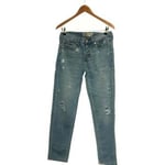 Jeans Abercrombie And Fitch  jean slim femme  36 - T1 - S Bleu