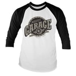 Misfit Garage Piston Sign Baseball Long Sleeve Tee