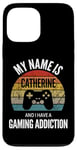 Coque pour iPhone 13 Pro Max Mon nom est Catherine et j'ai un ajout de jeu