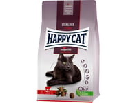 Happy Cat Sterilised Bavarian Beef, Torrfoder, För Katter Efter Sterilisering, Bayerskt Nötkött, 300 G, Påse