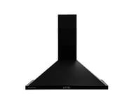 Russell Hobbs RHSCH901B 90cm Wide 5 Function LED Light Cooker Hood Black Stainless Steel