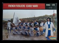 1 grappe de figurines au 1/72. STRELETS 236, Fusiliers Français Guerre Espagne.