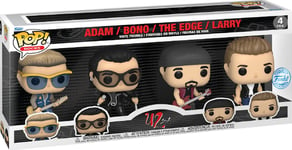 Funko Pop! Exclusive  U2 ZooTV figurer 4-pack