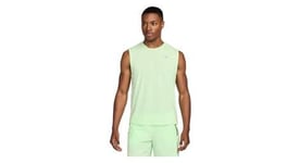 Debardeur nike solar chase vert homme