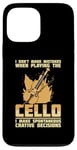 iPhone 13 Pro Max Cello Instrument Funny Playing Musical Lesson Case