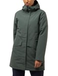 Jack Wolfskin Women's TEMPELHOF COAT W Coat, slate green,