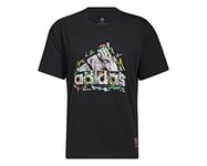 adidas Pride Tee T-Shirt Men's, Black, XL