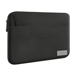 MoKo 7-8 Inch Tablet Sleeve Bag, Carrying Case Fit with 8.3 inch iPad Mini A17 Pro 2024, iPad Mini 6/5/4/3/2/1, Samsung Galaxy Tab S2 8.0, Tab A 8.0, Black & Gray