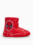 Disney Spiderman Marvel Spider-Man Red Slipper Booties 1-2 male