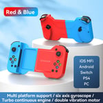 D8 USB Teleskooppinen langaton peliohjain Peliohjain Kahva sisäänvedettävä Joystick Android IOS PS3 PS4 Switch PC Matkapuhelimelle