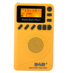 DAB‑P9 Pocket Radio LCD Display Speaker MP3 Player Digital DAB/DAB+/FM Radio