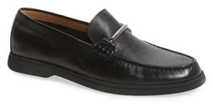 Hugo Boss Casual Shoes Black Sienne_mocc_grhw Moccasin Mens Size 8 US 9 EU 42 