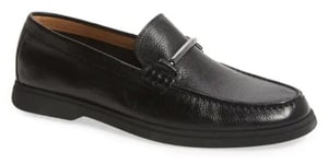 Hugo Boss Casual Shoes Black Sienne_mocc_grhw Moccasin Mens Size 8 US 9 EU 42