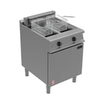 FalconFalcon Stainless Steel Dominator Twin Pan Electric Fryer E3865 2 x 24 Ltr - 600 mm (W) x 770 mm (D) x 890 mm (H)