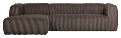 WOOOD Woood Bean Sofa m. venstrevendt Sjeselong - Mud