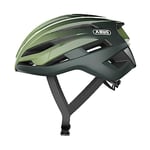 ABUS StormChaser Racing Bike Helmet - Lightweight and Comfortable Bicycle Helmet for Professional Cycling for Women and Men - Green, Size M