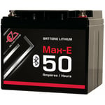 EZA - Batterie Lithium Max-E spécial camping-car Modèle - 50Ah