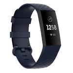 Vedenkestävä Fitbit Charge 4 etc. hihna - Sininen