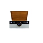 OPTEX Platine Vinyle Vintage Coffret en Bois 7 en 1 Bluetooth