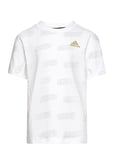 Jb Bluv Q4Aop T Sport T-shirts Short-sleeved White Adidas Sportswear