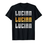 Lucian Name Vintage Retro Birthday T-Shirt