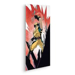 Komar Komar Image sur châssis – X-Men Wolverine Slit – Dimensions : 30 x 60 cm – Image murale pour chambre d'enfant, chambre d'enfant