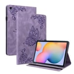 Samsung Galaxy Tab S6 Lite 2020/2022/2024 Butterfly Series... Lila