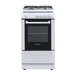 White Knight ATSCG50W 50cm Gas Cooker – White