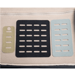 Vertx MOLLE Adaptor Panel - Quad (Färg: Svart)