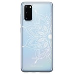 BABACO ERT Group Coque de téléphone Portable pour Samsung S20 / S11E Original et sous Licence Officielle Motif Mandalas 004 Parfaitement adapté à la Forme du téléphone Portable, partiel imprimé