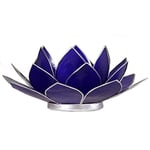 Lotus Atmospheric Light Chakra 6 Indigo Silver Trim -- 13.5