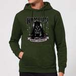 Star Wars Darth Vader Humbug Christmas Hoodie - Forest Green - XL