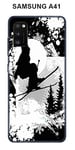 Coque Samsung A41 Design : Ski