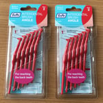 Interdental Tepe Angle Brushes Red Size 2 x 2 Pack