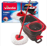 Vileda Mop and Bucket Set Easy Clean Turbo Microfibre