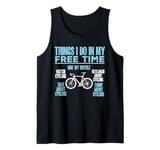 Funny Watch Cycling Research About Cycling Bicycle Tank Top