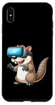 Coque pour iPhone XS Max Cute Otter VR Beaver Réalité virtuelle